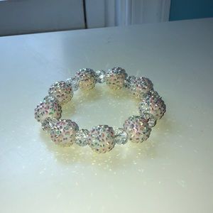 ⭐️ 4/$20 White/iridescent bracelet
